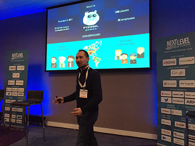 Speaker at Mobile Games Forum London 2015